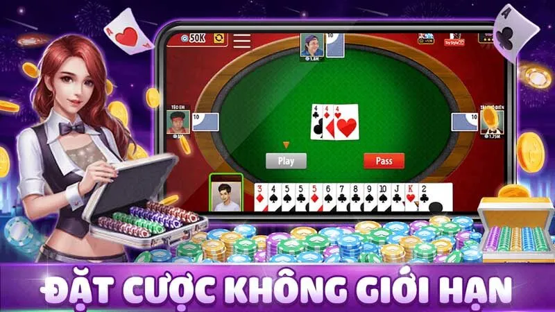 Chơi game bài Tiến Lên Miền Nam cực đơn giản cùng W88