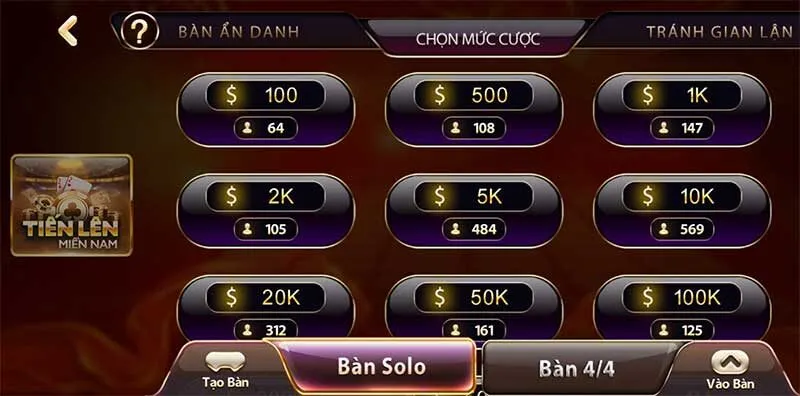 Game bài Tiến Lên Miền Nam - Siêu phẩm cực hot tại W88