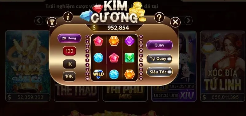 Mini Game Kim Cương
