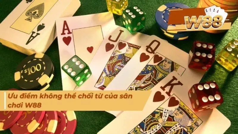 Sản phẩm cá cược giải trí tại W88